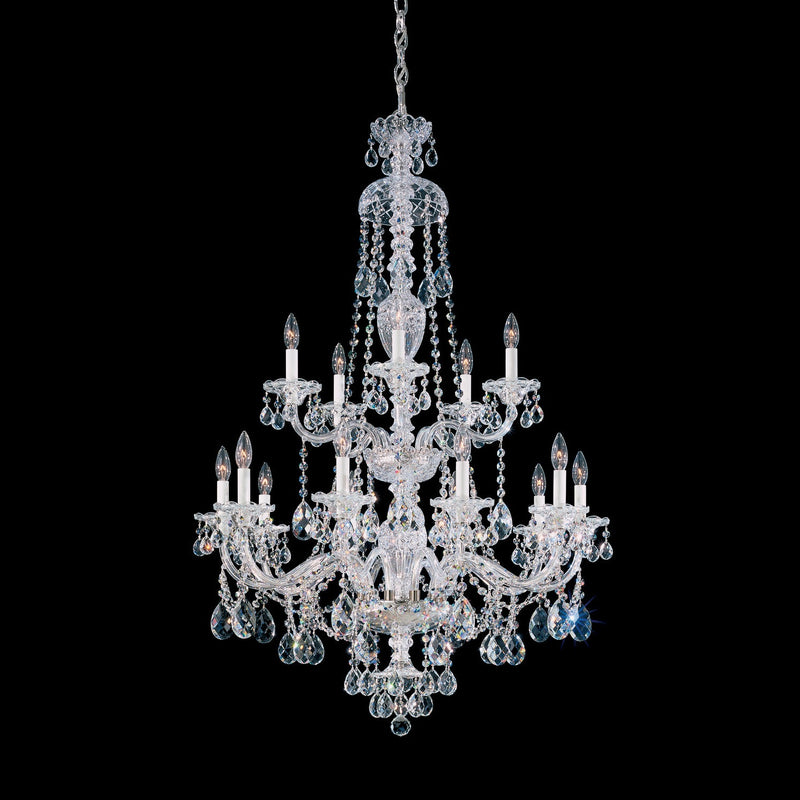 Schonbek - 3608-211R - 15 Light Chandelier - Sterling - Aurelia