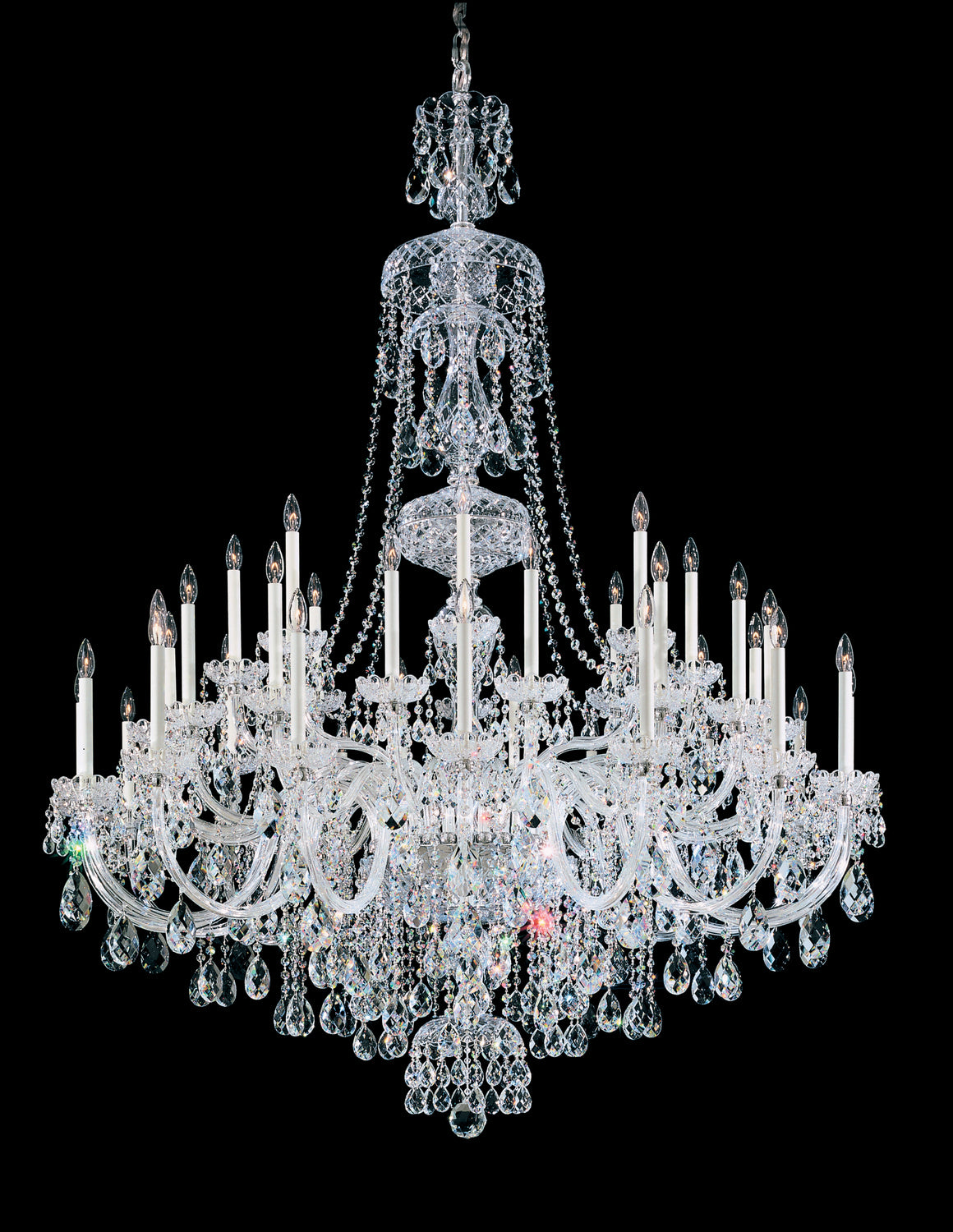Schonbek - 3612-211R - 45 Light Chandelier - Sterling - Aurelia