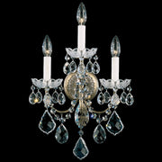 Schonbek - 3652-48R - Three Light Wall Sconce - New Orleans - Antique Silver