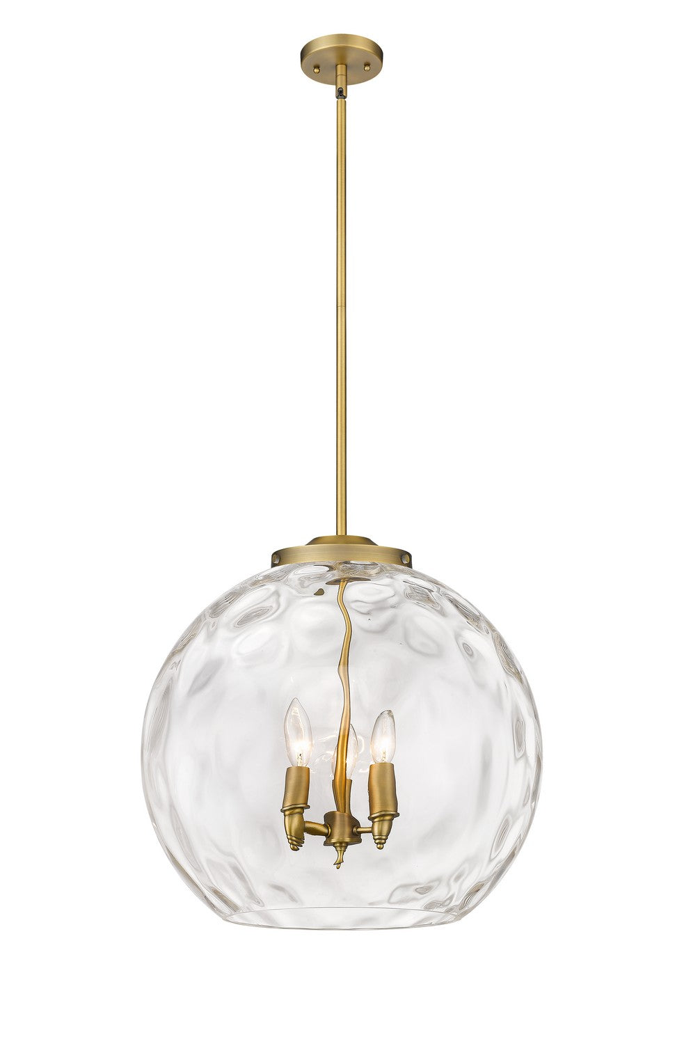 Innovations - 221-3S-BB-G1215-18 - Three Light Pendant - Essex - Brushed Brass