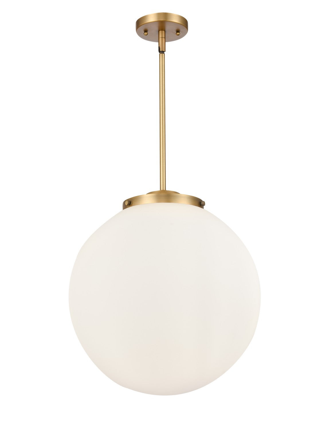 Innovations - 221-3S-BB-G201-16 - Three Light Pendant - Essex - Brushed Brass