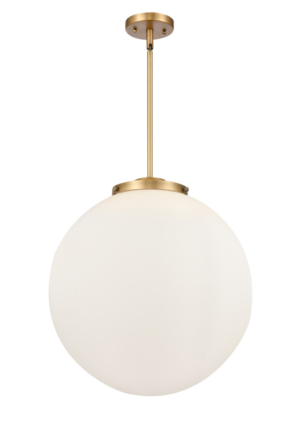 Innovations - 221-3S-BB-G201-18 - Three Light Pendant - Essex - Brushed Brass
