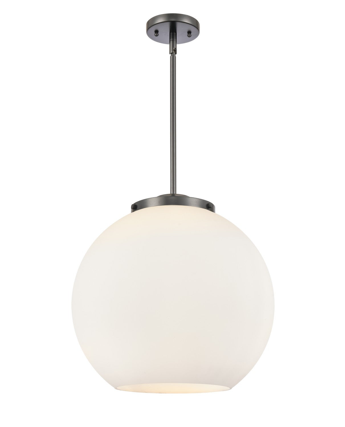 Innovations - 221-3S-BK-G121-16 - Three Light Pendant - Essex - Matte Black