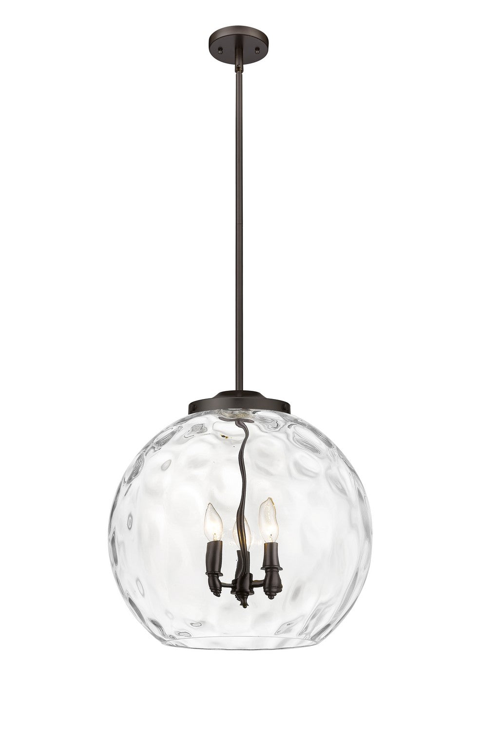 Innovations - 221-3S-OB-G1215-18 - Three Light Pendant - Essex - Oil Rubbed Bronze