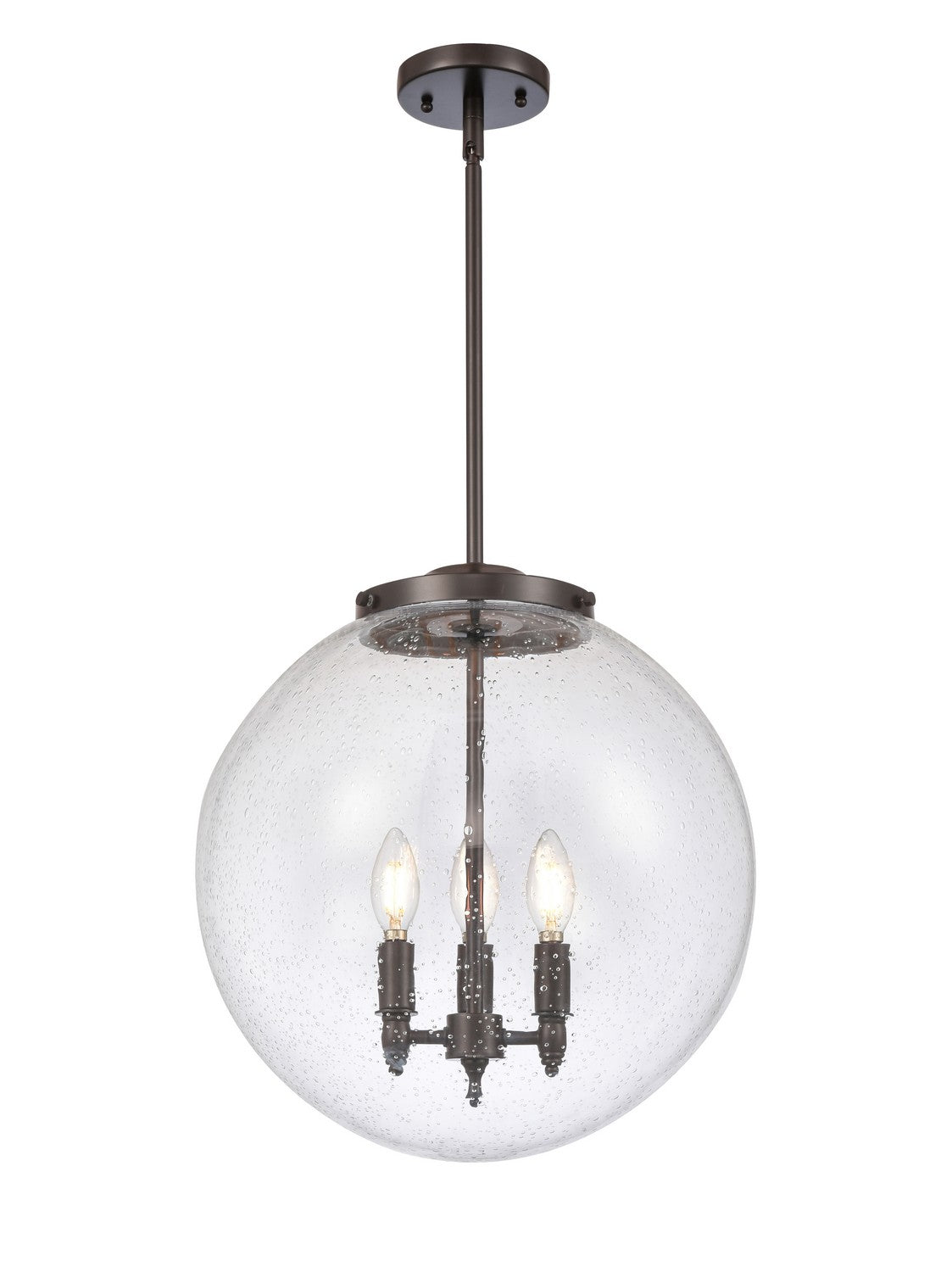 Innovations - 221-3S-OB-G204-16 - Three Light Pendant - Essex - Oil Rubbed Bronze