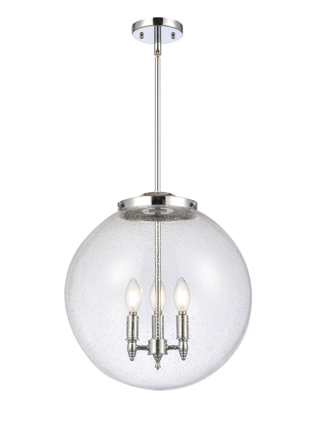 Innovations - 221-3S-PC-G204-16 - Three Light Pendant - Essex - Polished Chrome