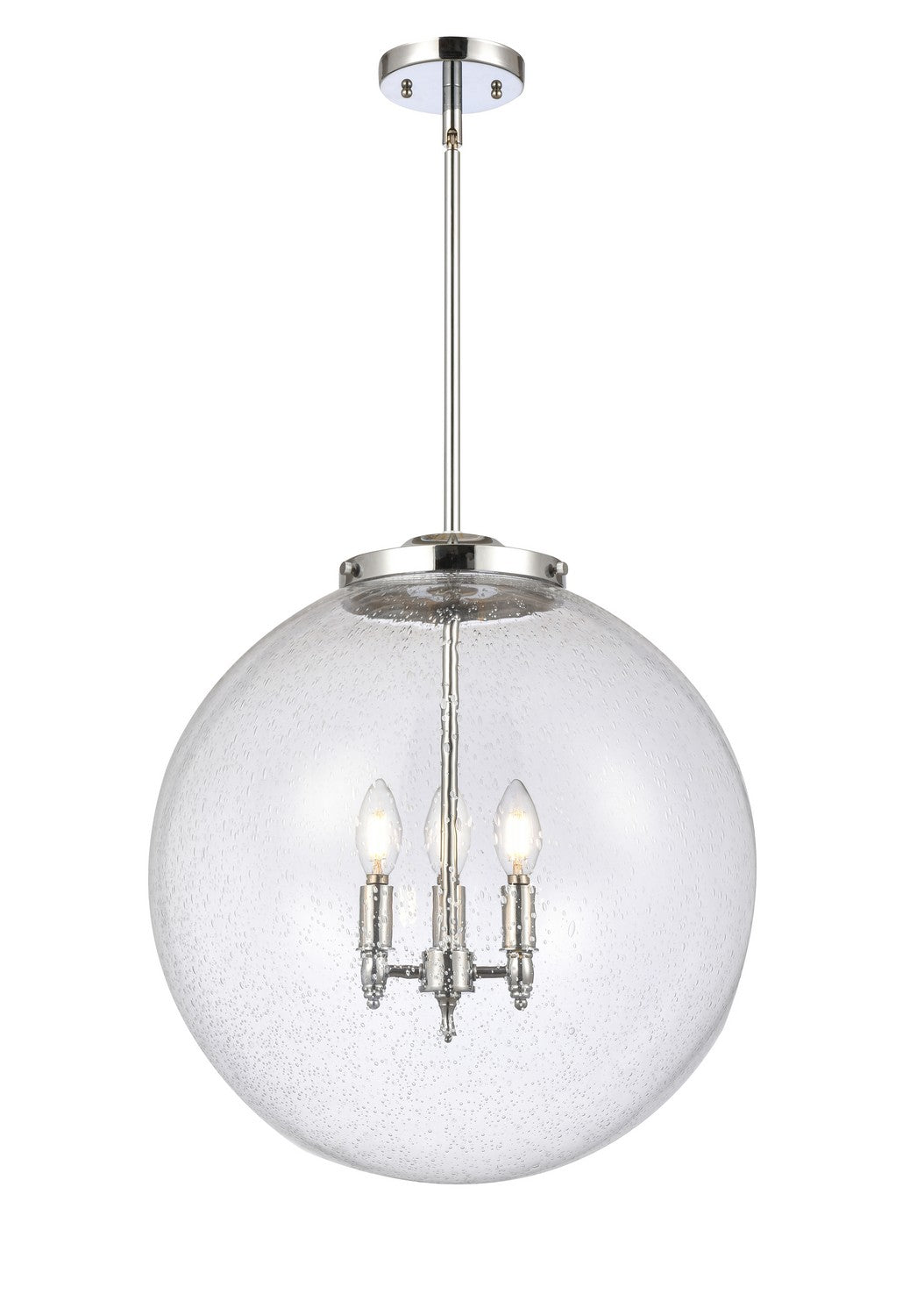 Innovations - 221-3S-PC-G204-18 - Three Light Pendant - Essex - Polished Chrome