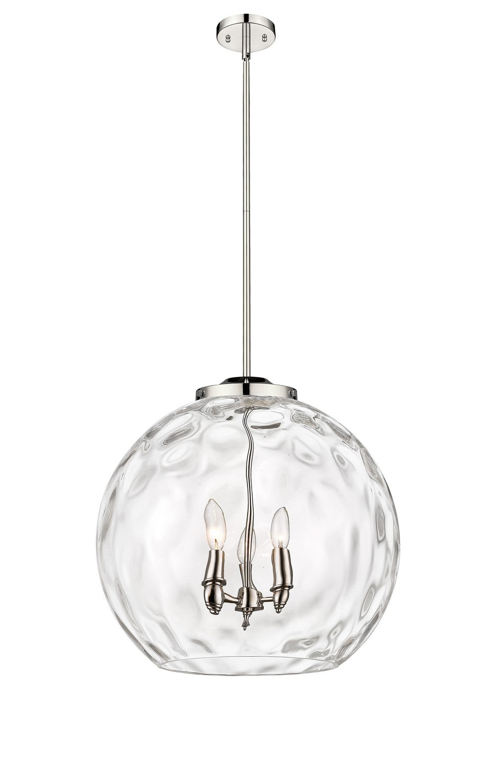 Innovations - 221-3S-PN-G1215-18 - Three Light Pendant - Essex - Polished Nickel