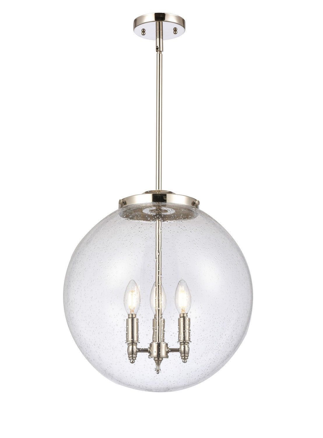 Innovations - 221-3S-PN-G204-16 - Three Light Pendant - Essex - Polished Nickel