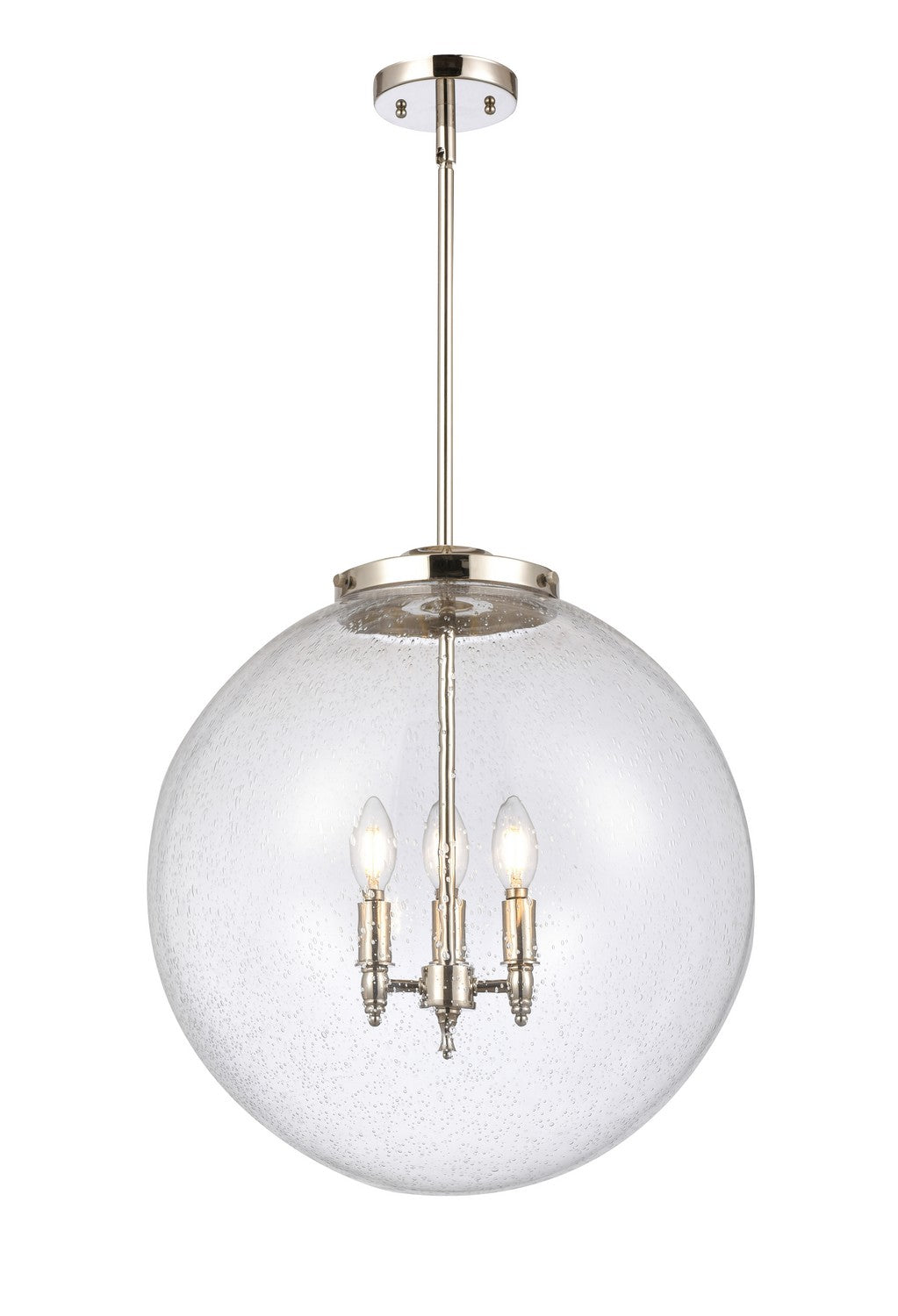 Innovations - 221-3S-PN-G204-18 - Three Light Pendant - Essex - Polished Nickel