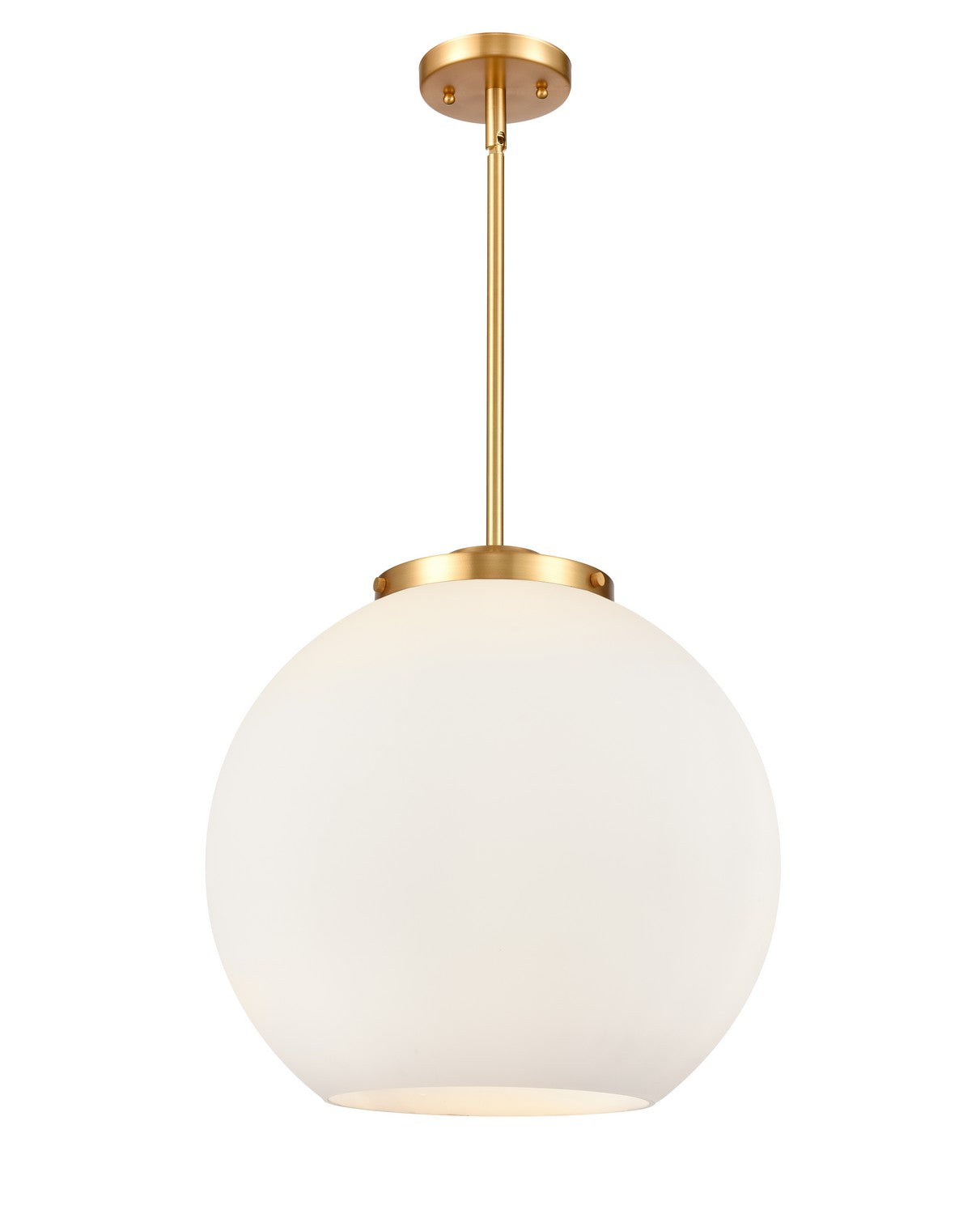 Innovations - 221-3S-SG-G121-16 - Three Light Pendant - Essex - Satin Gold