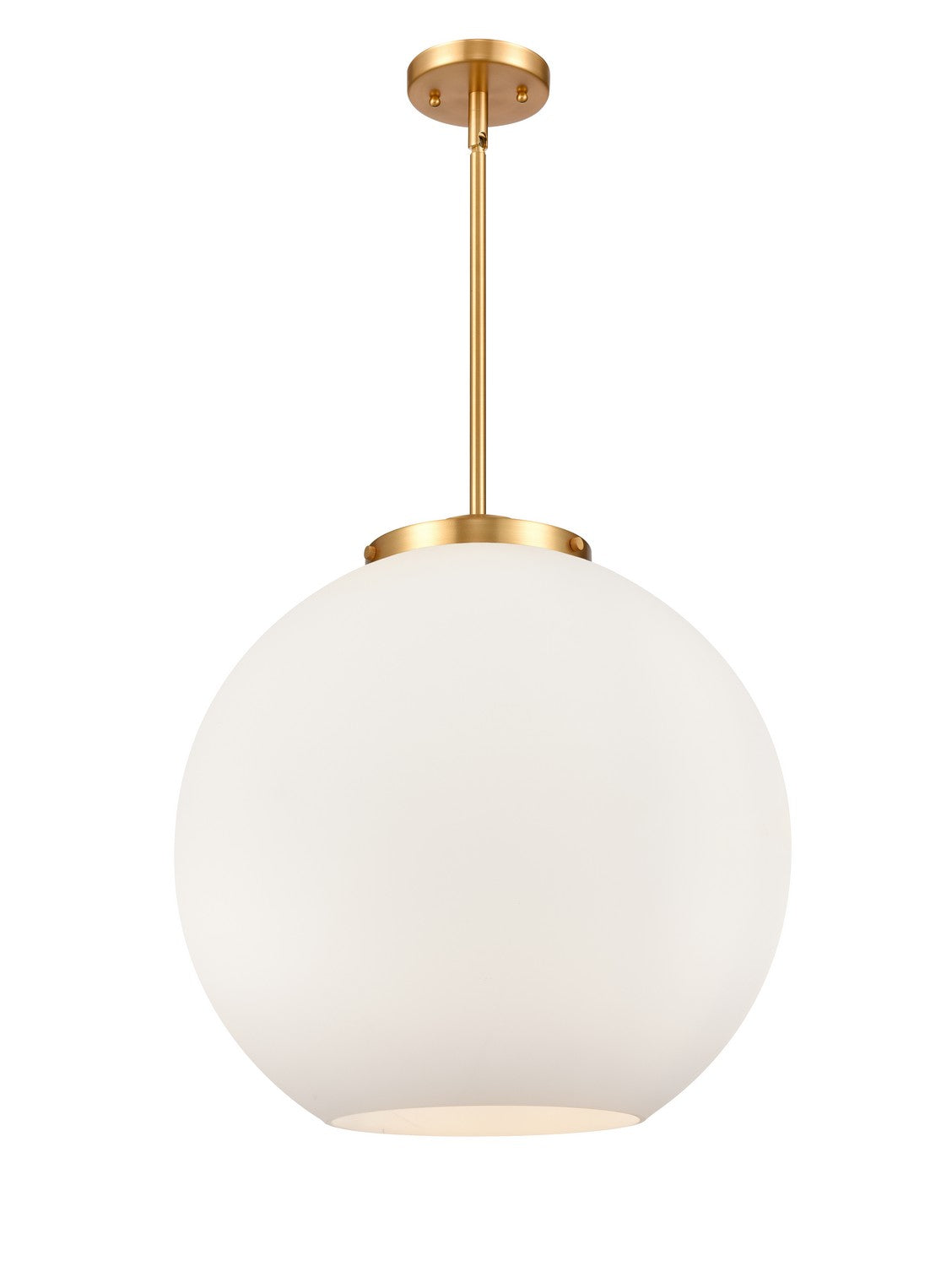 Innovations - 221-3S-SG-G121-18 - Three Light Pendant - Essex - Satin Gold