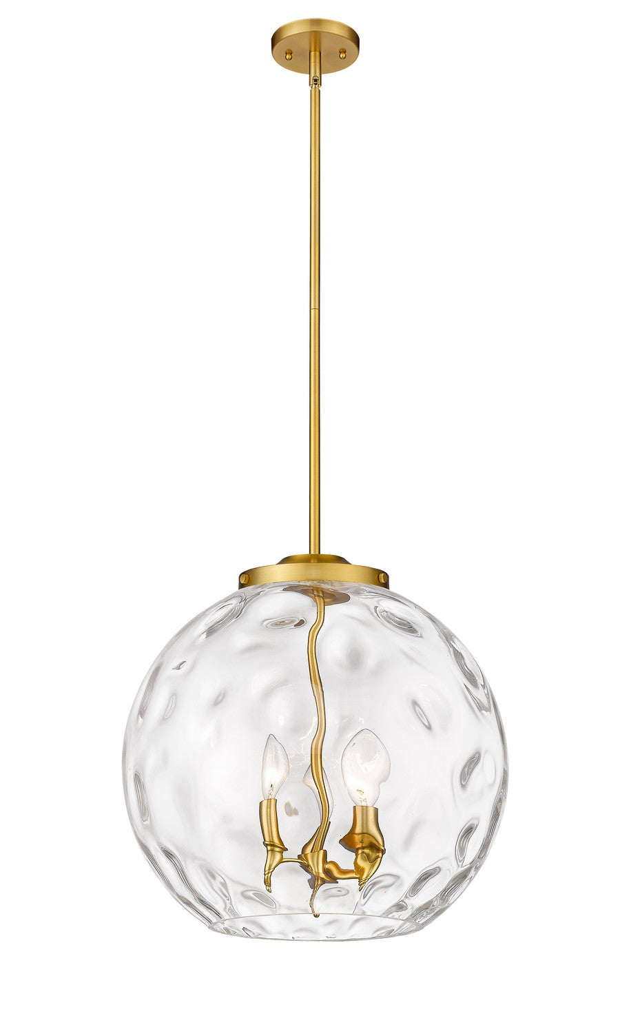 Innovations - 221-3S-SG-G1215-16 - Three Light Pendant - Essex - Satin Gold