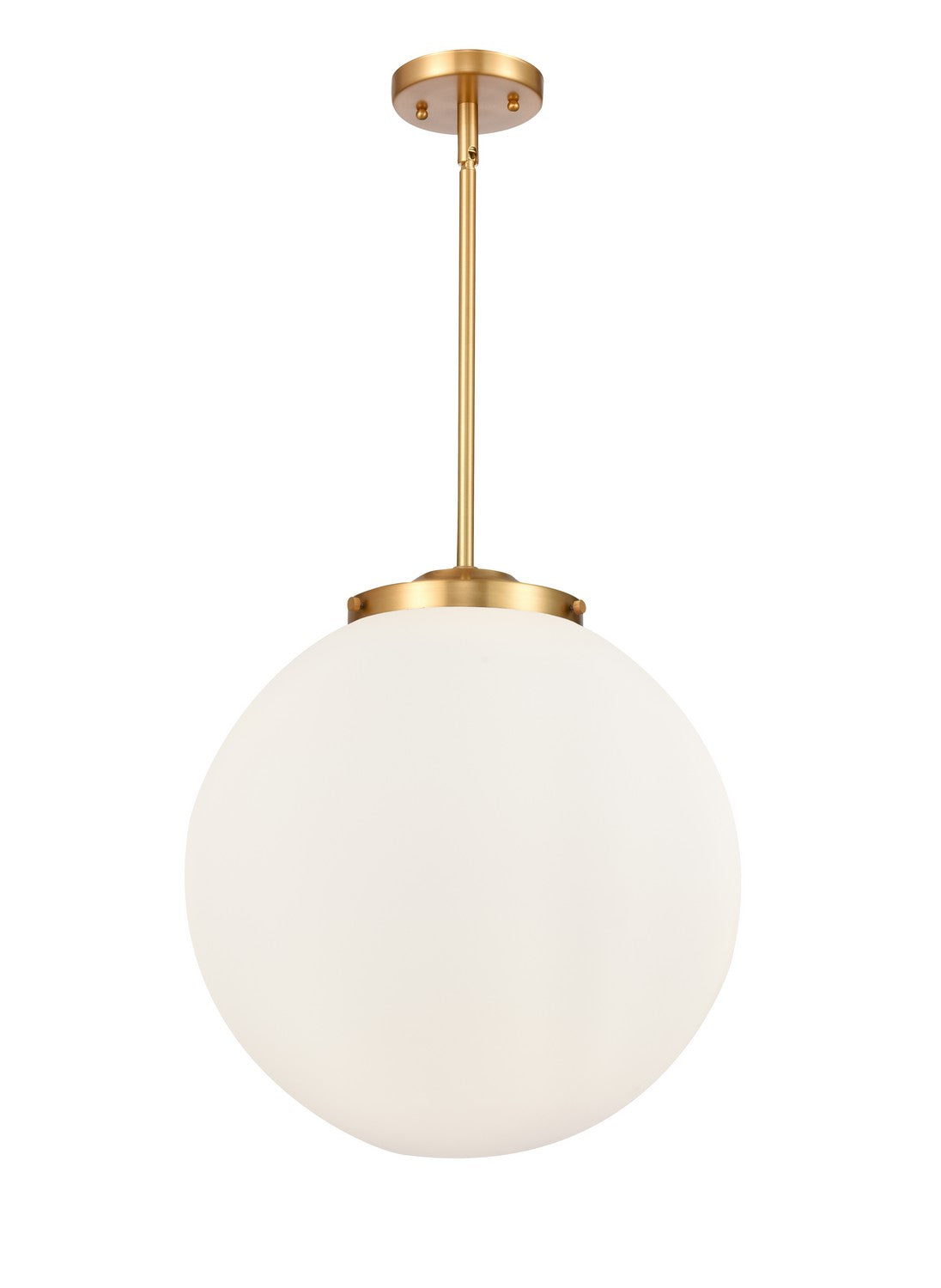 Innovations - 221-3S-SG-G201-16 - Three Light Pendant - Essex - Satin Gold