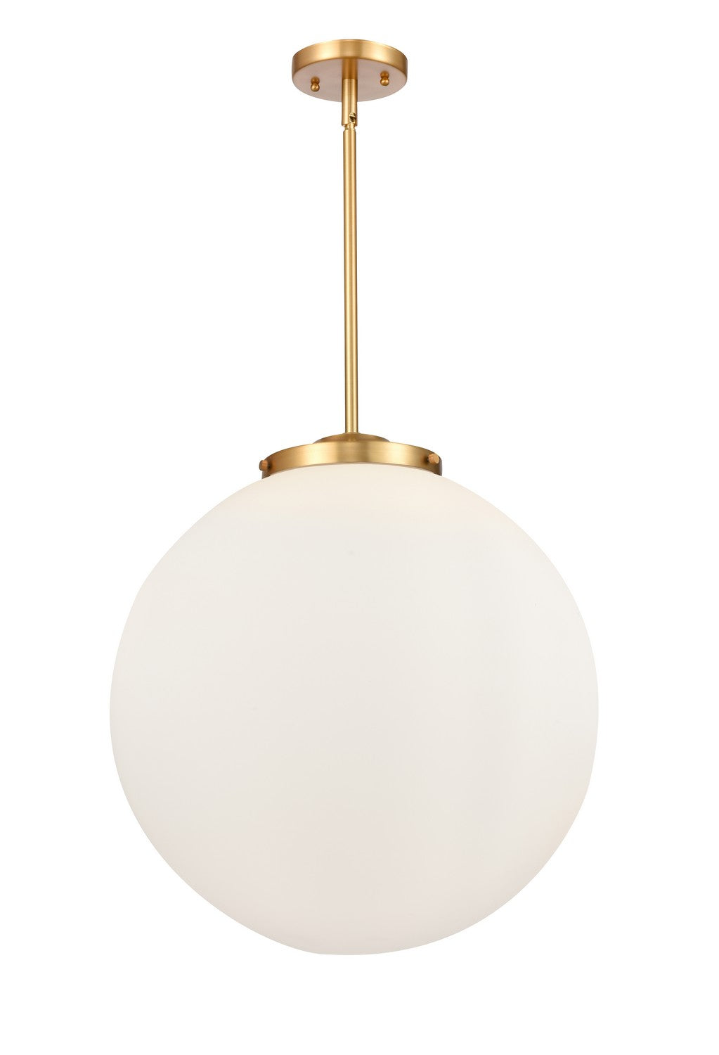 Innovations - 221-3S-SG-G201-18 - Three Light Pendant - Essex - Satin Gold