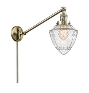Innovations - 237-AB-G664-7 - One Light Swing Arm - Franklin Restoration - Antique Brass