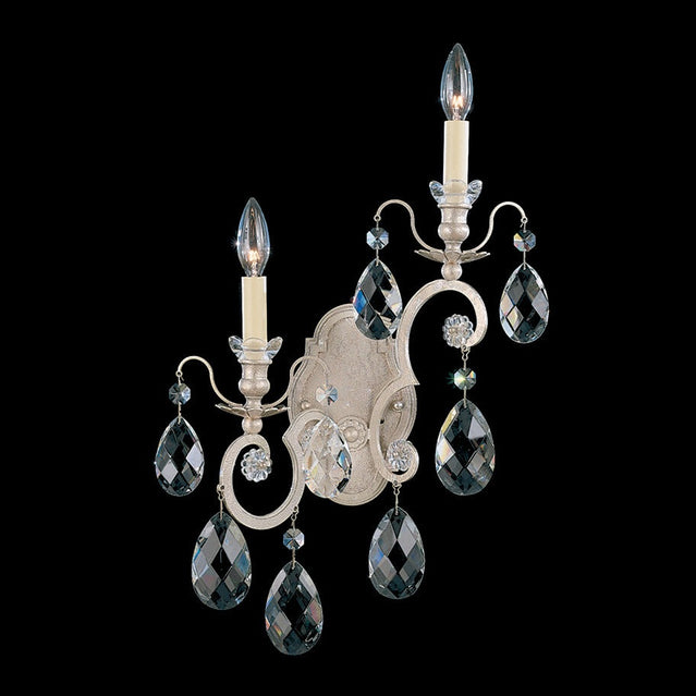 Schonbek - 3758-51S - Two Light Wall Sconce - Renaissance - Black
