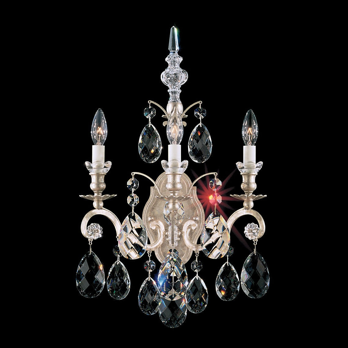 Schonbek - 3762-23S - Three Light Wall Sconce - Renaissance - Etruscan Gold
