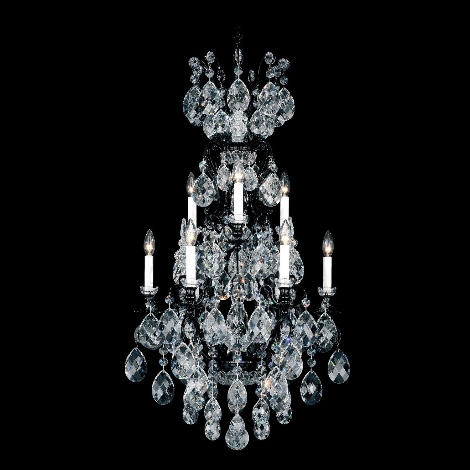 Schonbek - 3780-22 - Ten Light Chandelier - Renaissance - Heirloom Gold