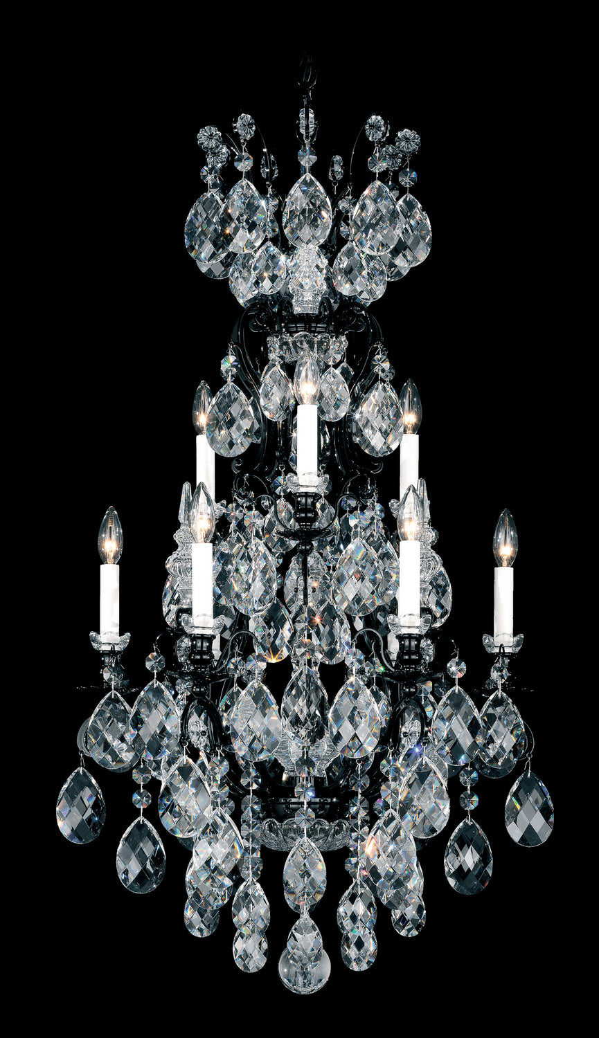Schonbek - 3780-22S - Ten Light Chandelier - Renaissance - Heirloom Gold