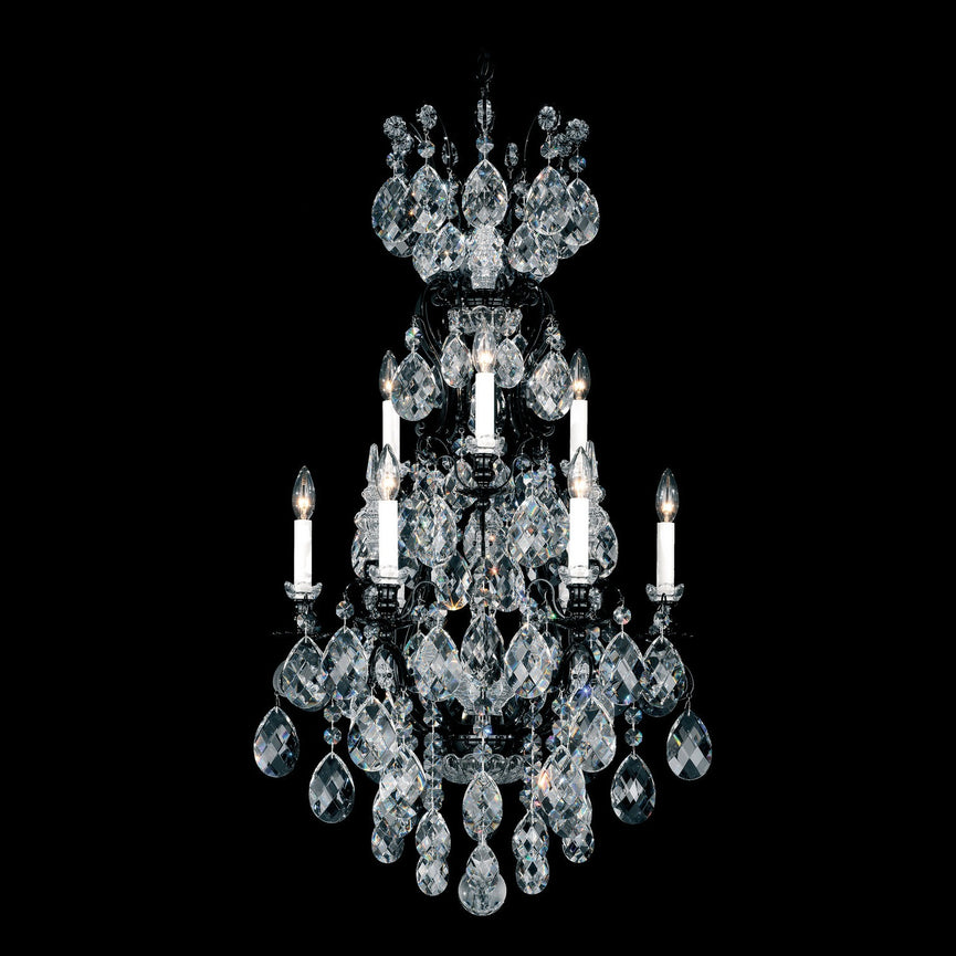 Schonbek - 3780-51S - Ten Light Chandelier - Renaissance - Black