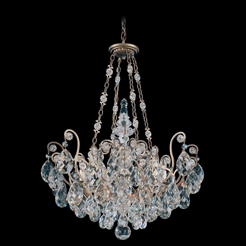 Schonbek - 3787-26 - Eight Light Pendant - Renaissance - French Gold