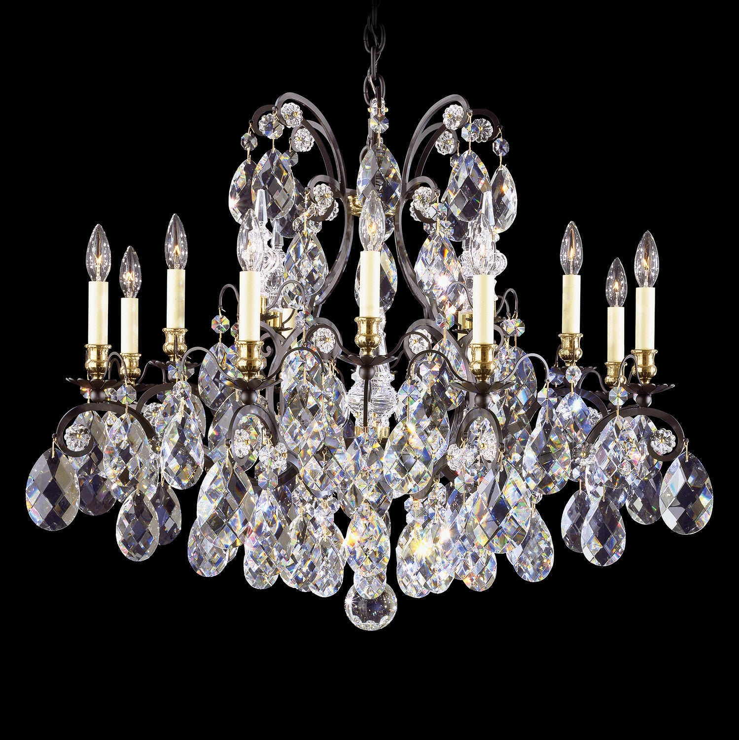 Schonbek - 3790-22 - 13 Light Chandelier - Renaissance - Heirloom Gold