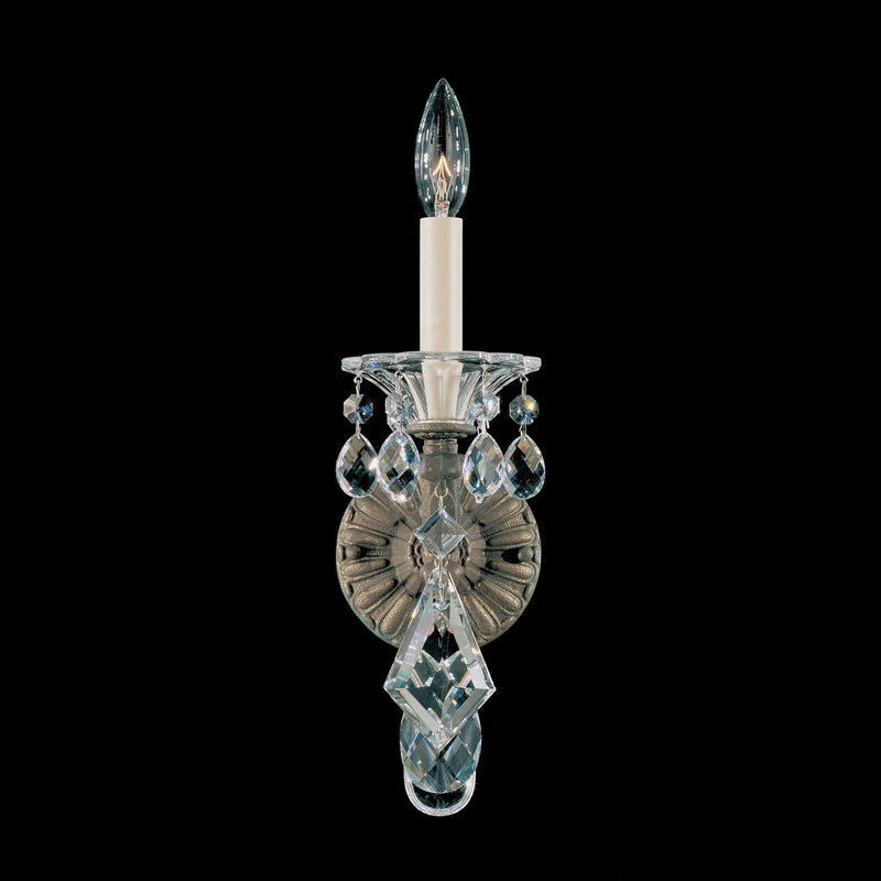 Schonbek - 5000-48R - One Light Wall Sconce - La Scala - Antique Silver