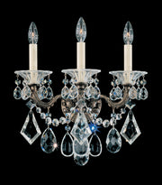 Schonbek - 5002-27R - Three Light Wall Sconce - La Scala - Parchment Gold