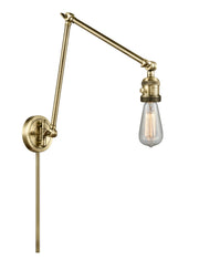 Innovations - 238-AB - One Light Swing Arm - Franklin Restoration - Antique Brass