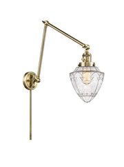 Innovations - 238-AB-G664-7 - One Light Swing Arm - Franklin Restoration - Antique Brass