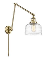 Innovations - 238-AB-G713 - One Light Swing Arm - Franklin Restoration - Antique Brass