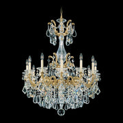 Schonbek - 5011-83R - 12 Light Chandelier - La Scala - Florentine Bronze