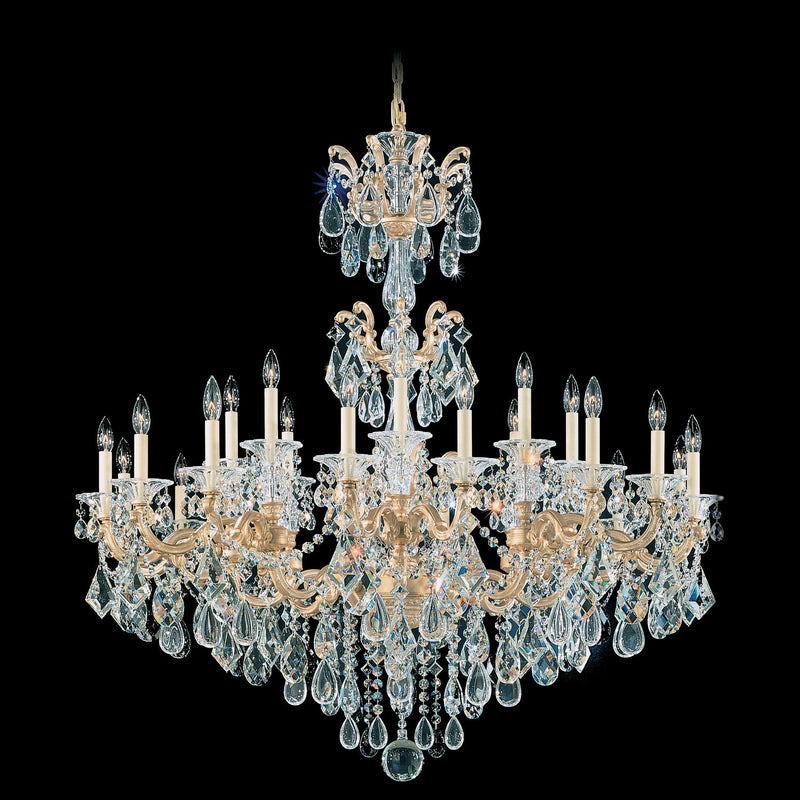 Schonbek - 5013-76R - 24 Light Chandelier - La Scala - Heirloom Bronze