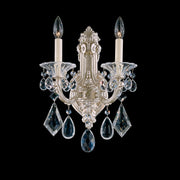 Schonbek - 5070-83R - Two Light Wall Sconce - La Scala - Florentine Bronze