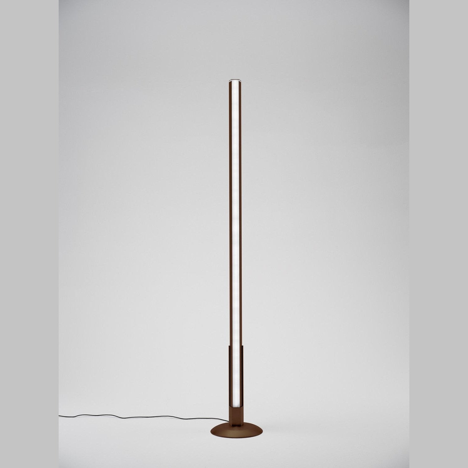 Zafferano - LD0801-DS-R3 - LED Linear Light with Docking Station - Pencil - Rust