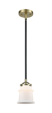 Innovations - 284-1S-BAB-G181S - One Light Mini Pendant - Nouveau - Black Antique Brass