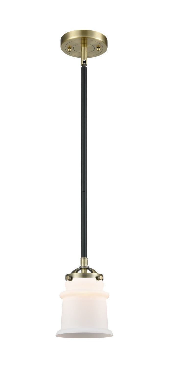 Innovations - 284-1S-BAB-G181S - One Light Mini Pendant - Nouveau - Black Antique Brass