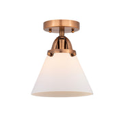 Innovations - 288-1C-AC-G41 - One Light Semi-Flush Mount - Nouveau 2 - Antique Copper
