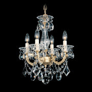 Schonbek - 5344-83R - Four Light Chandelier - La Scala - Florentine Bronze