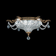 Schonbek - 5633-22H - Two Light Flush Mount - Milano - Heirloom Gold