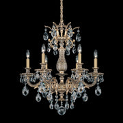 Schonbek - 5676-22H - Six Light Chandelier - Milano - Heirloom Gold