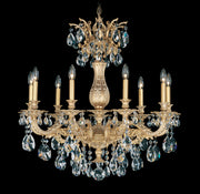 Schonbek - 5679-27R - Nine Light Chandelier - Milano - Parchment Gold