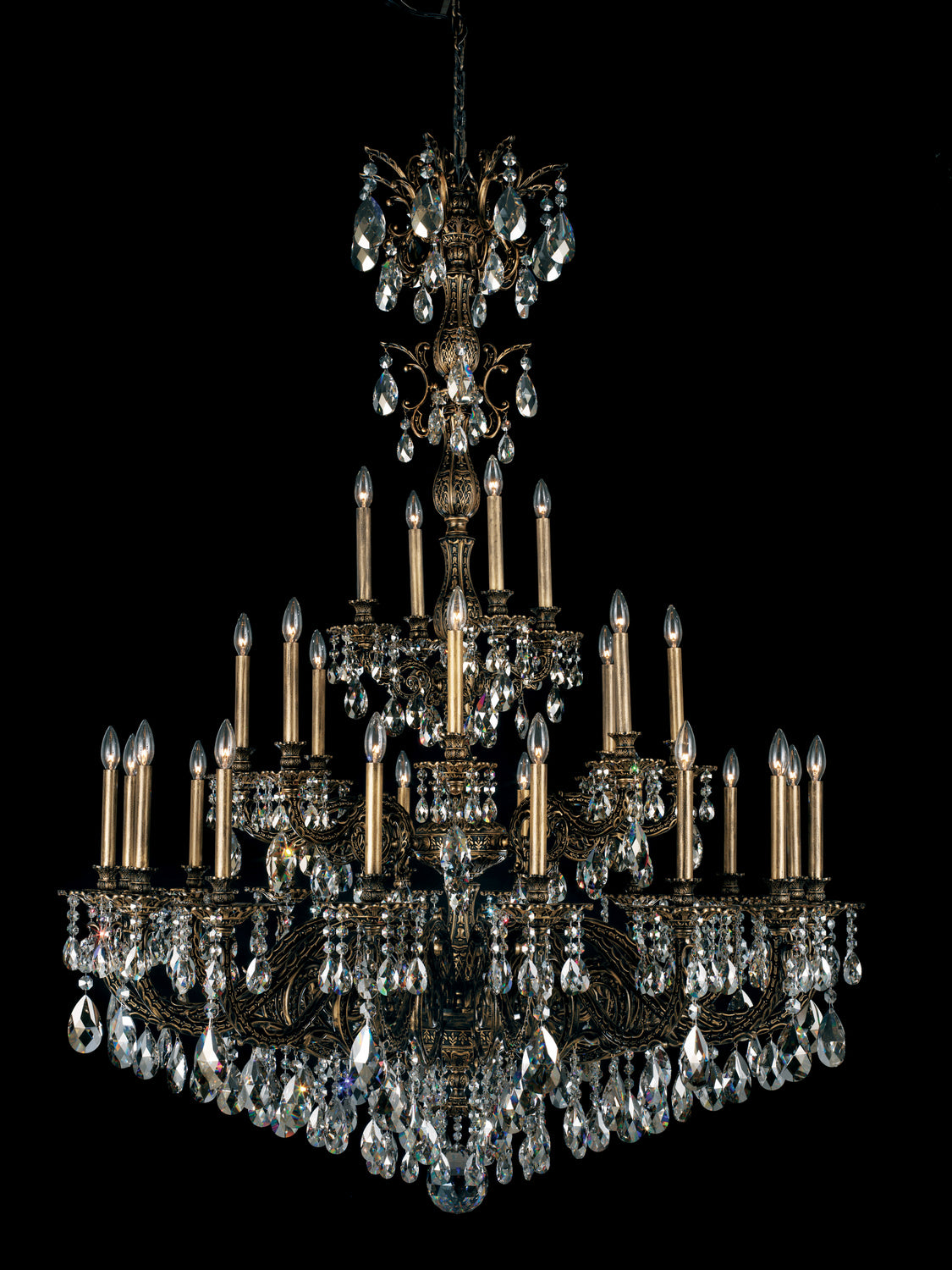 Schonbek - 5688-22H - 28 Light Chandelier - Milano - Heirloom Gold