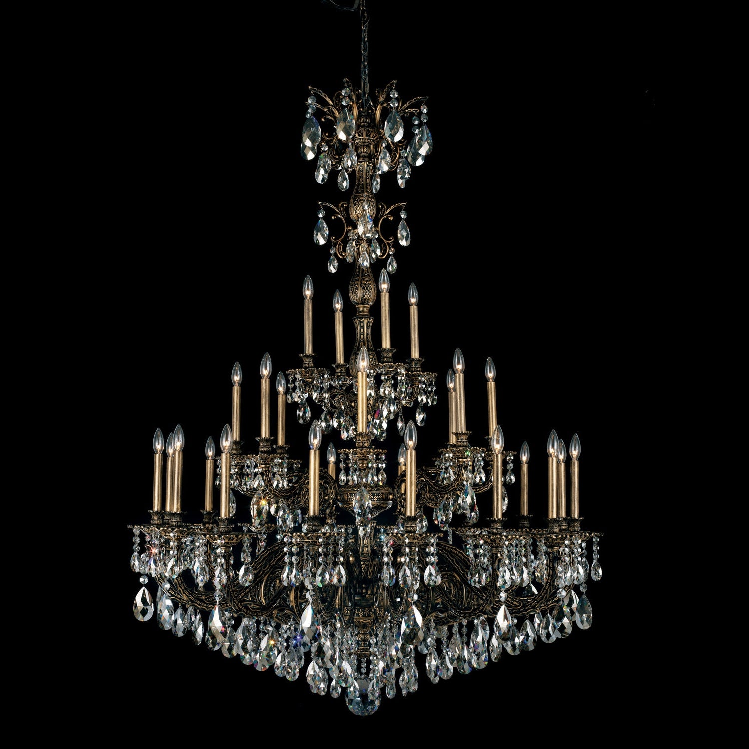 Schonbek - 5688-22H - 28 Light Chandelier - Milano - Heirloom Gold