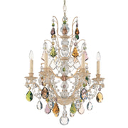 Schonbek - 5770-22H - Six Light Chandelier - Bordeaux - Heirloom Gold