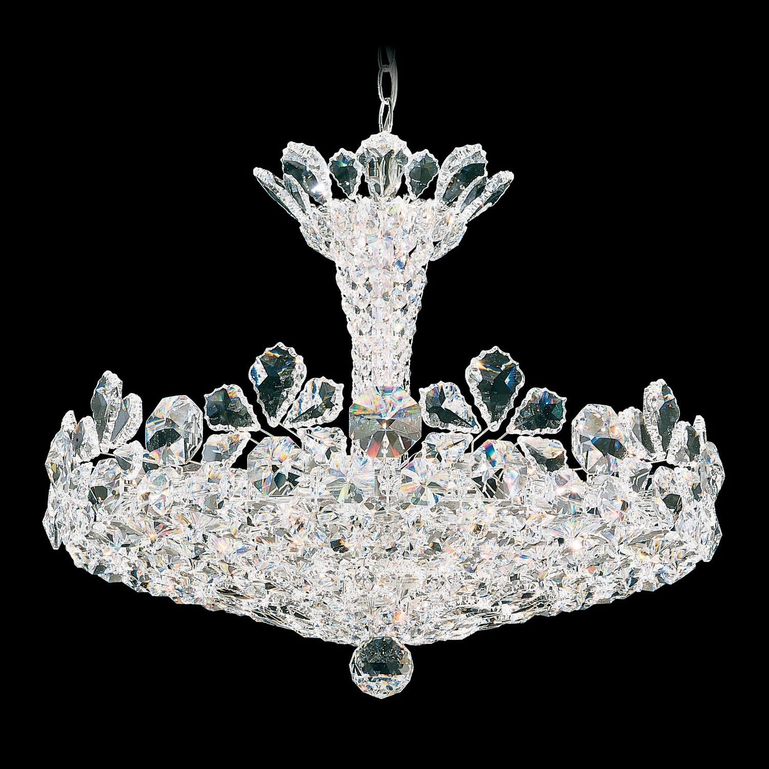 Schonbek - 5855H - 15 Light Chandelier - Trilliane - Polished Stainless Steel