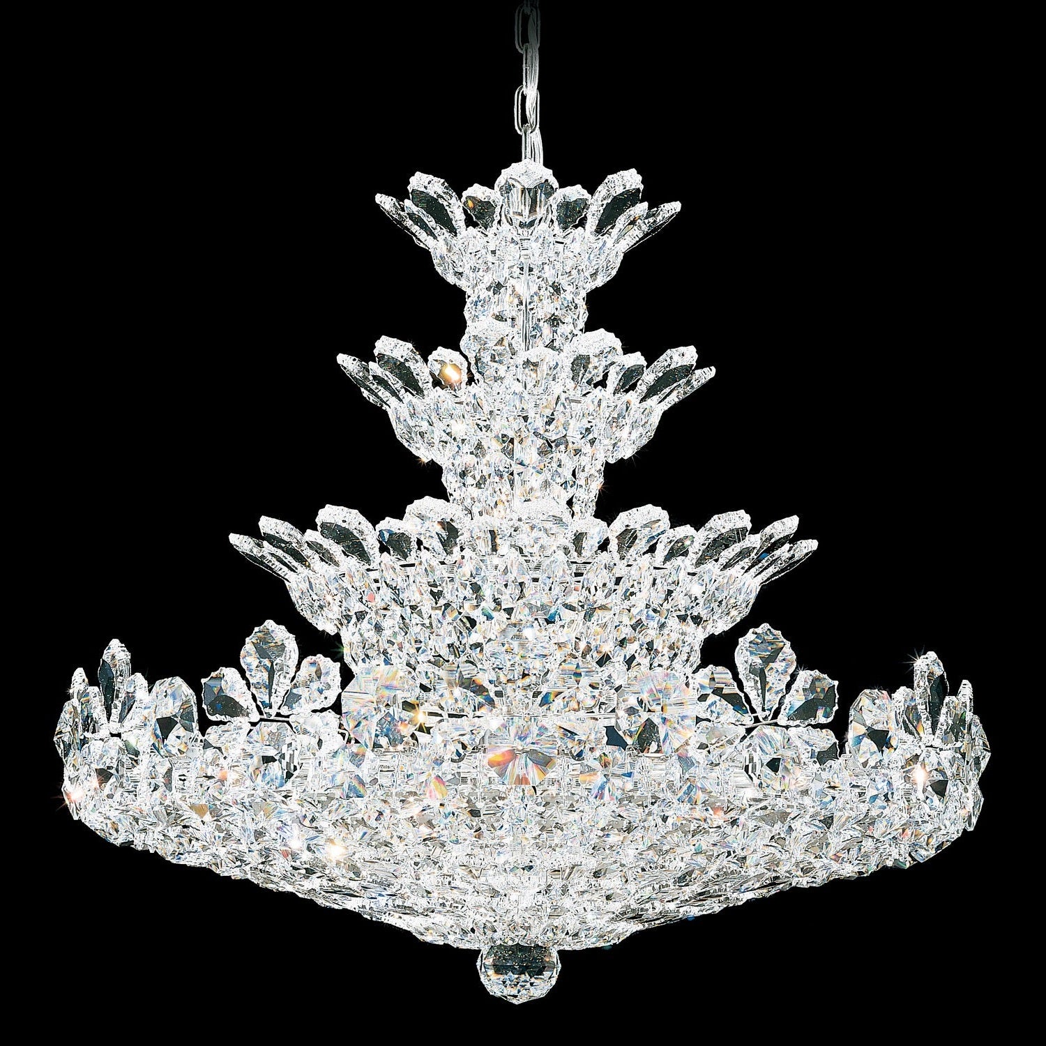 Schonbek - 5856H - 30 Light Pendant - Trilliane - Polished Stainless Steel