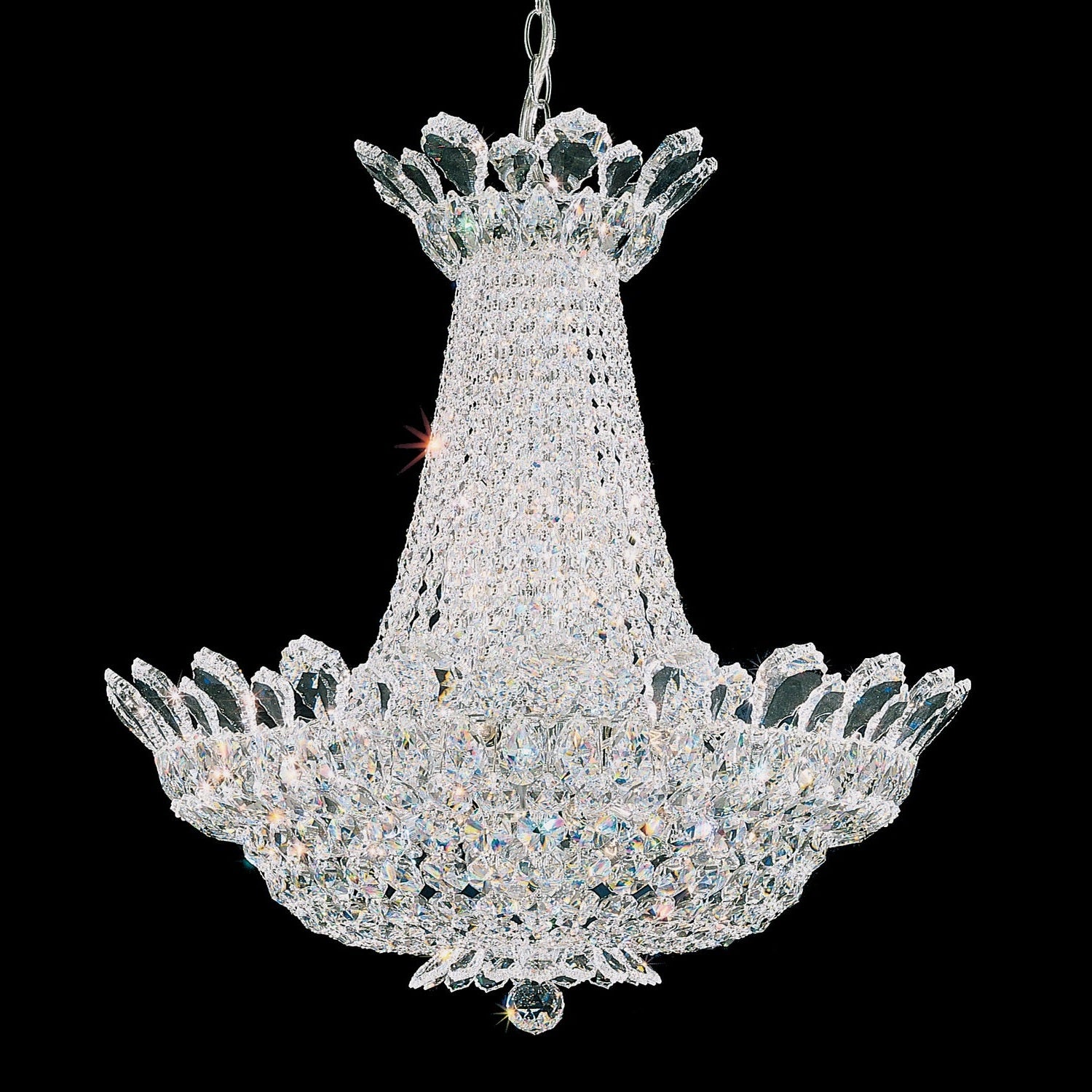 Schonbek - 5871R - 24 Light Chandelier - Trilliane - Polished Stainless Steel