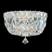 Schonbek - 5890-211O - Three Light Flush Mount - Petit Crystal Deluxe - Aurelia